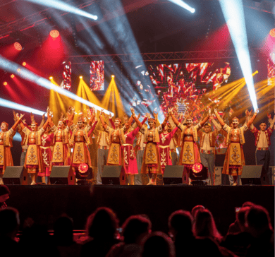 6ᵉ Rencontre Internationale des Ensembles Folkloriques à Marrakech